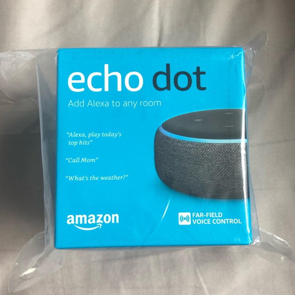 Bundle AMAZON Echo Dot(3rd Gen) & GOOGLE Home Mini